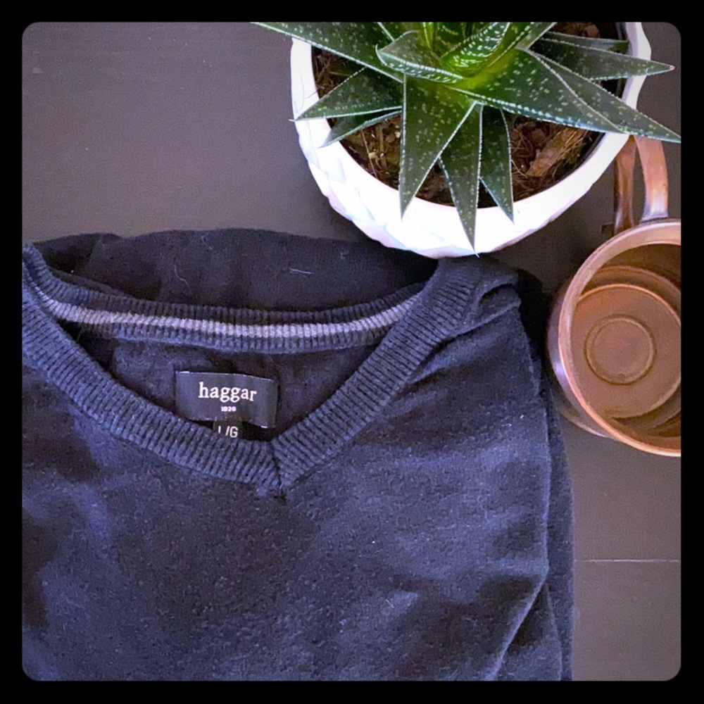 👕🧵 HAGGAR CREWNECK SWEATER 🧵👕